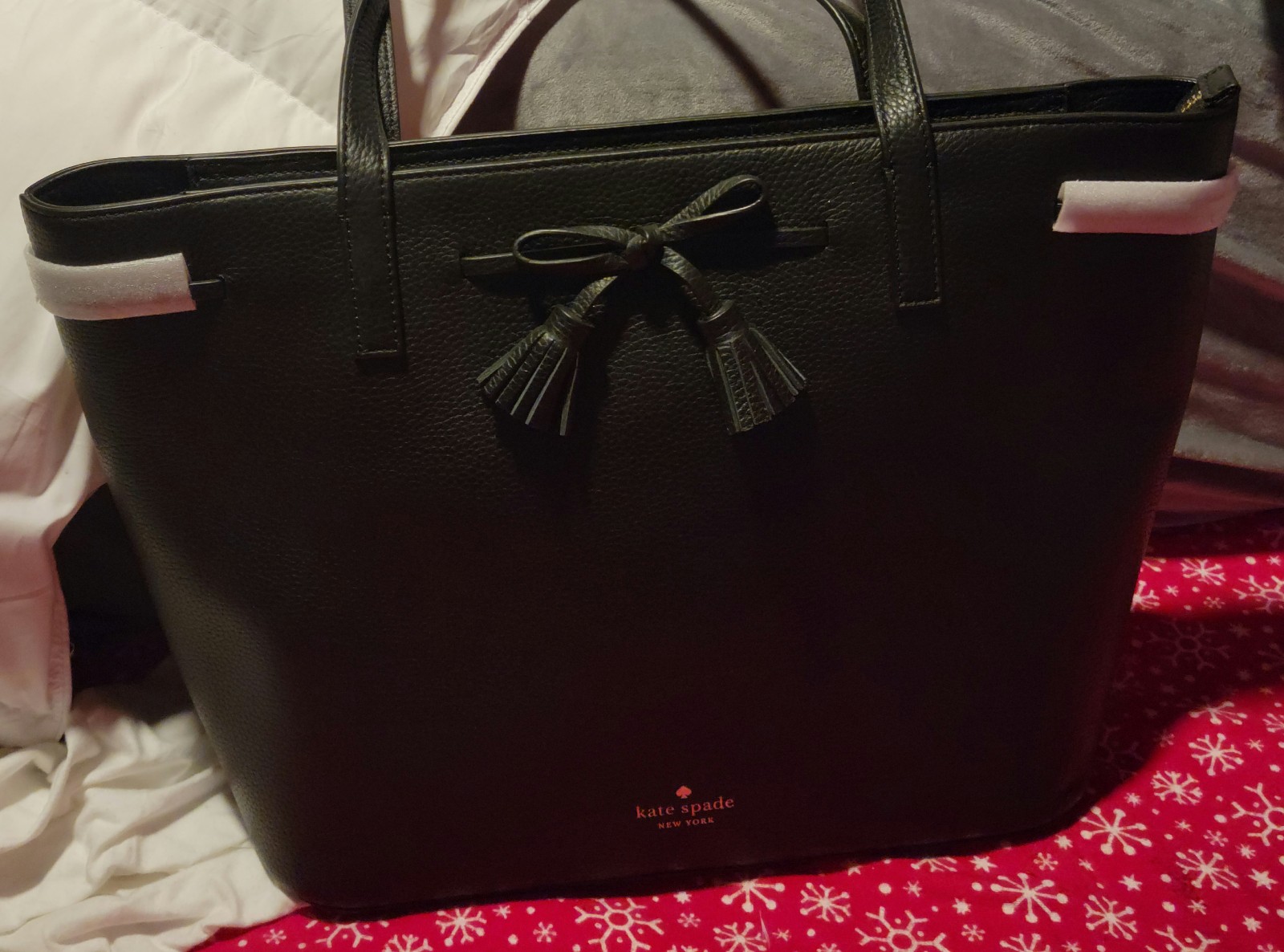 Gallery image 1 for Kate Spade Pebbled Leather Hayes Tote Bag