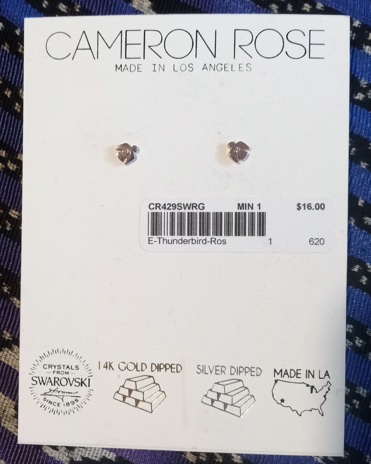 Cameron Rose Thunderbird Stud Earrings