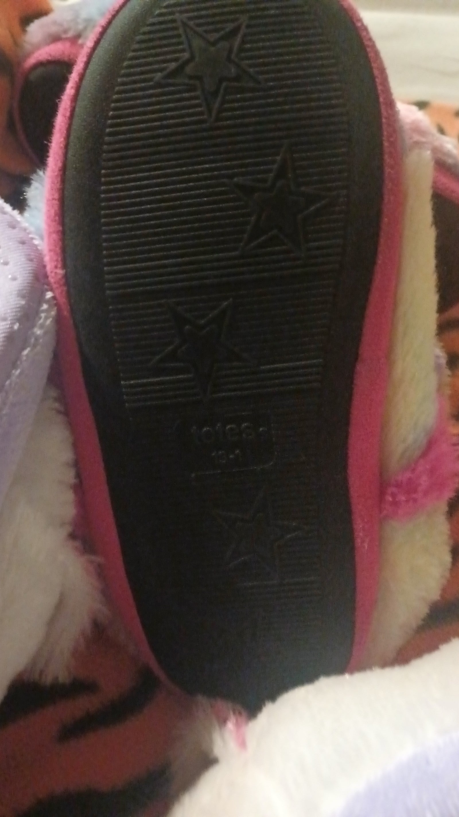 Gallery image 4 for Totes/Wonder Nation Set of Unicorn Slippers