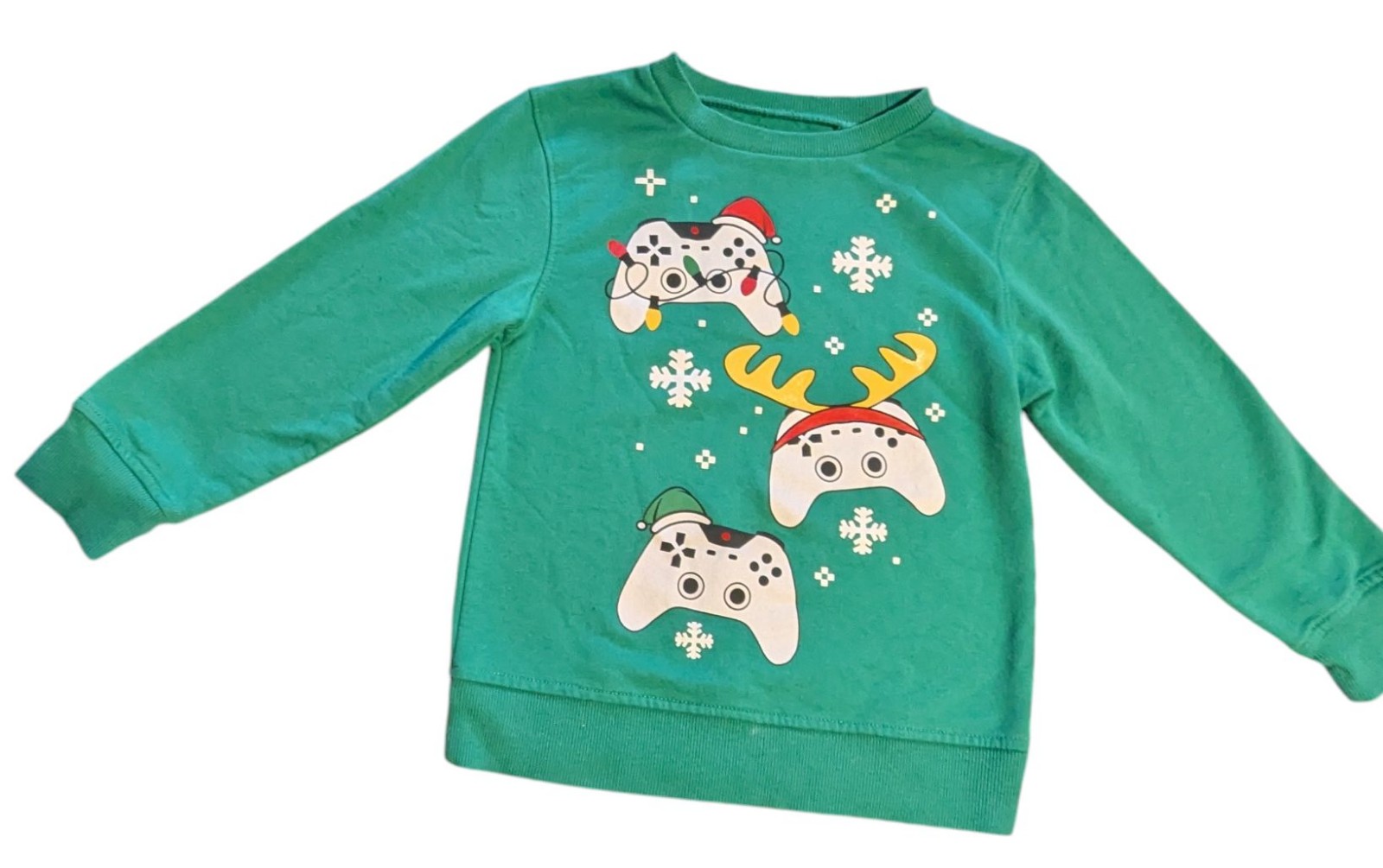 Well Worn Boys Holiday Sweater, Size Extra Small