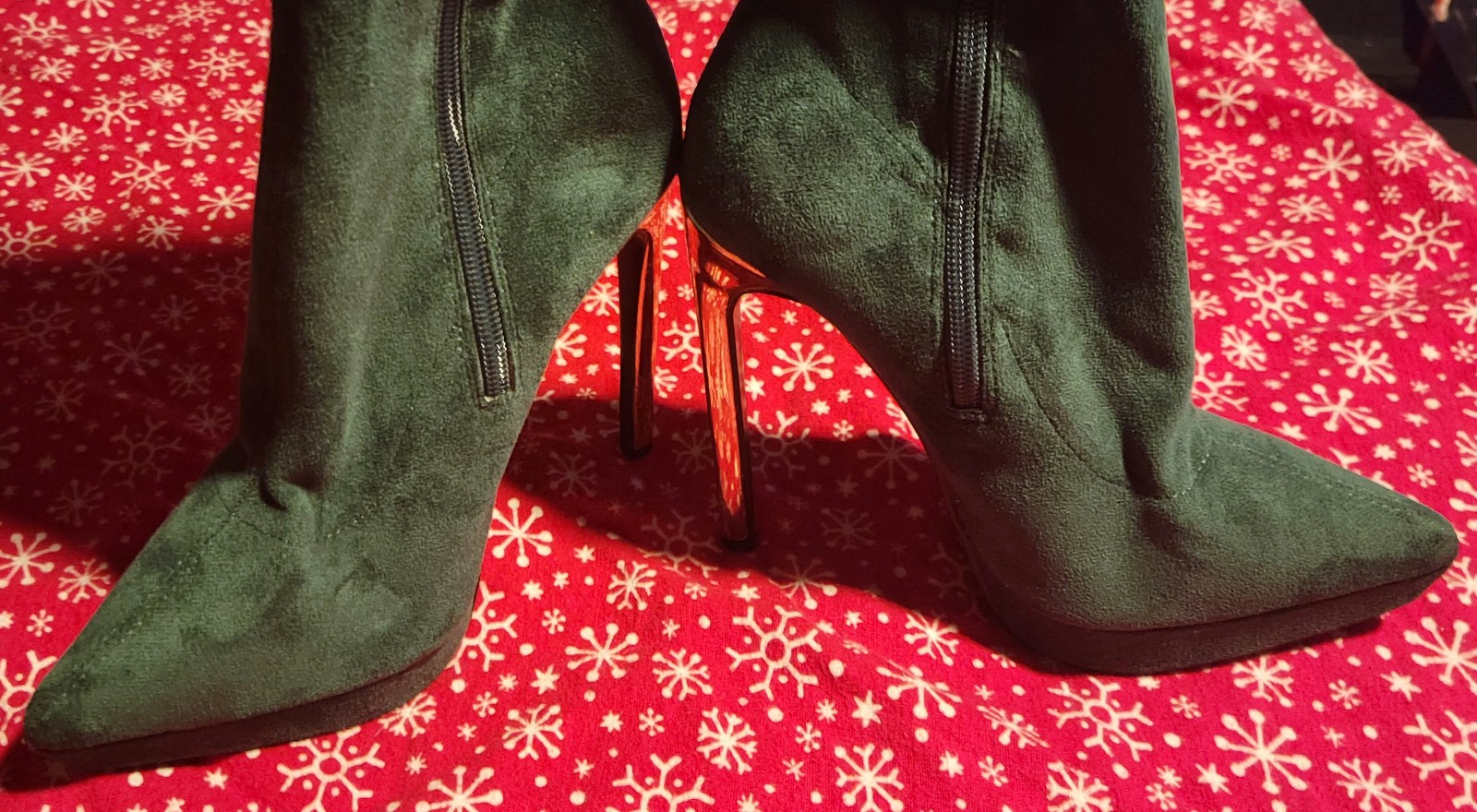 Gallery image 4 for Fashion Nova Thigh High 5.5" Stiletto Heeled Boots
