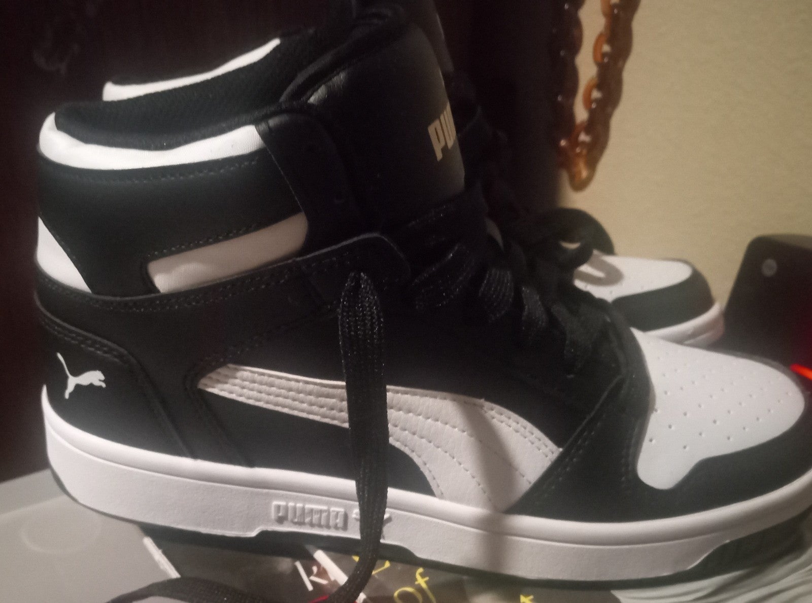 Gallery image 1 for Puma Rebound Lay Up Youth High Top Sneakers, 5.5