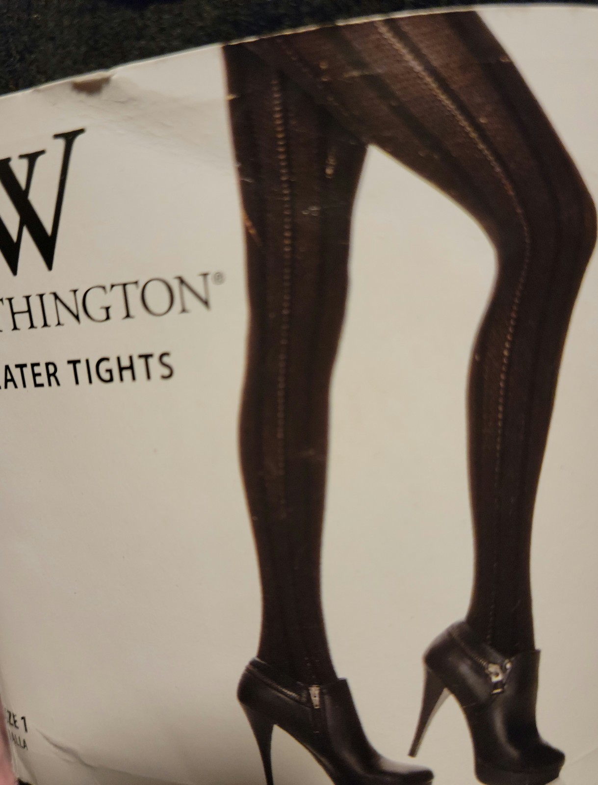 Gallery image 1 for Worthington Sweater Tights, Size 1