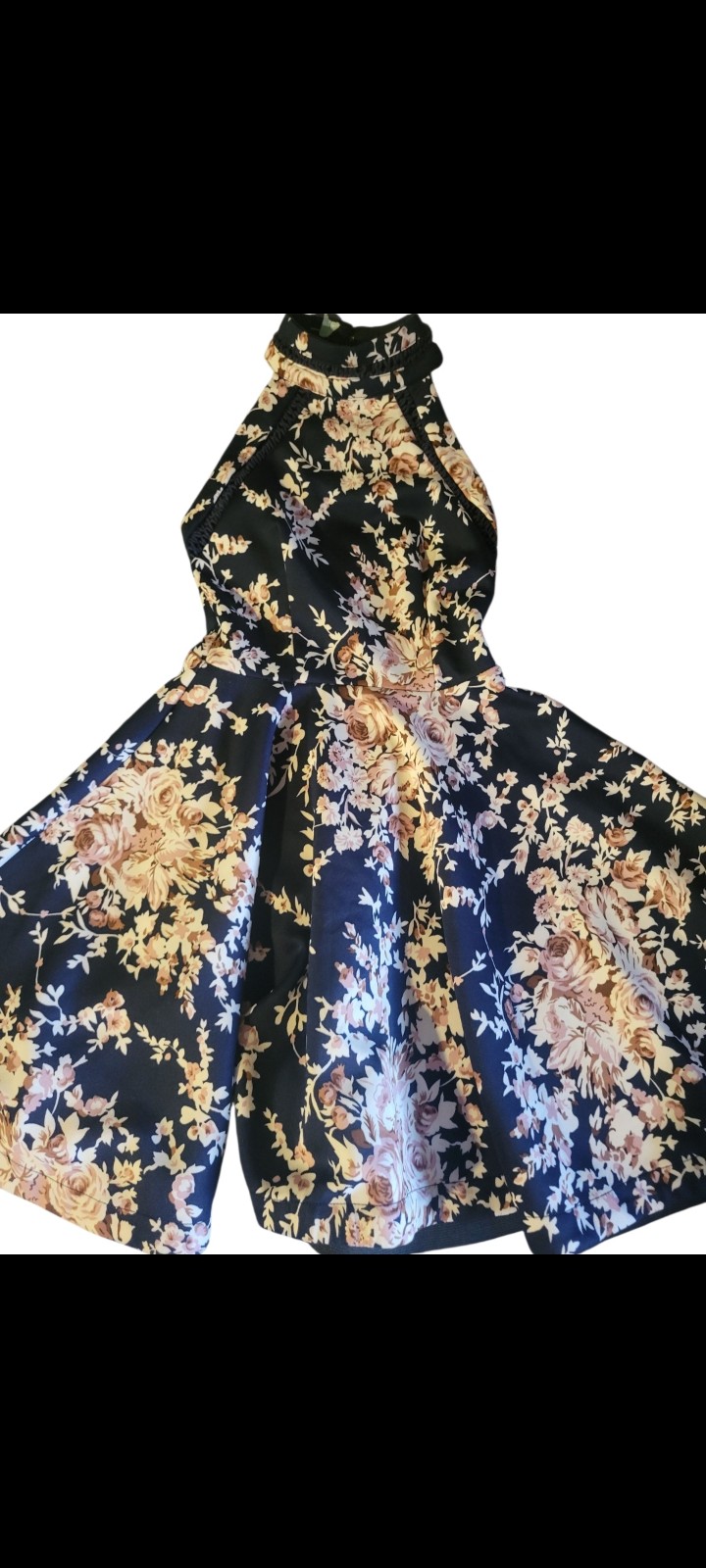 Gallery image 3 for B. Darlin Floral Print Mini Dress, Size 0