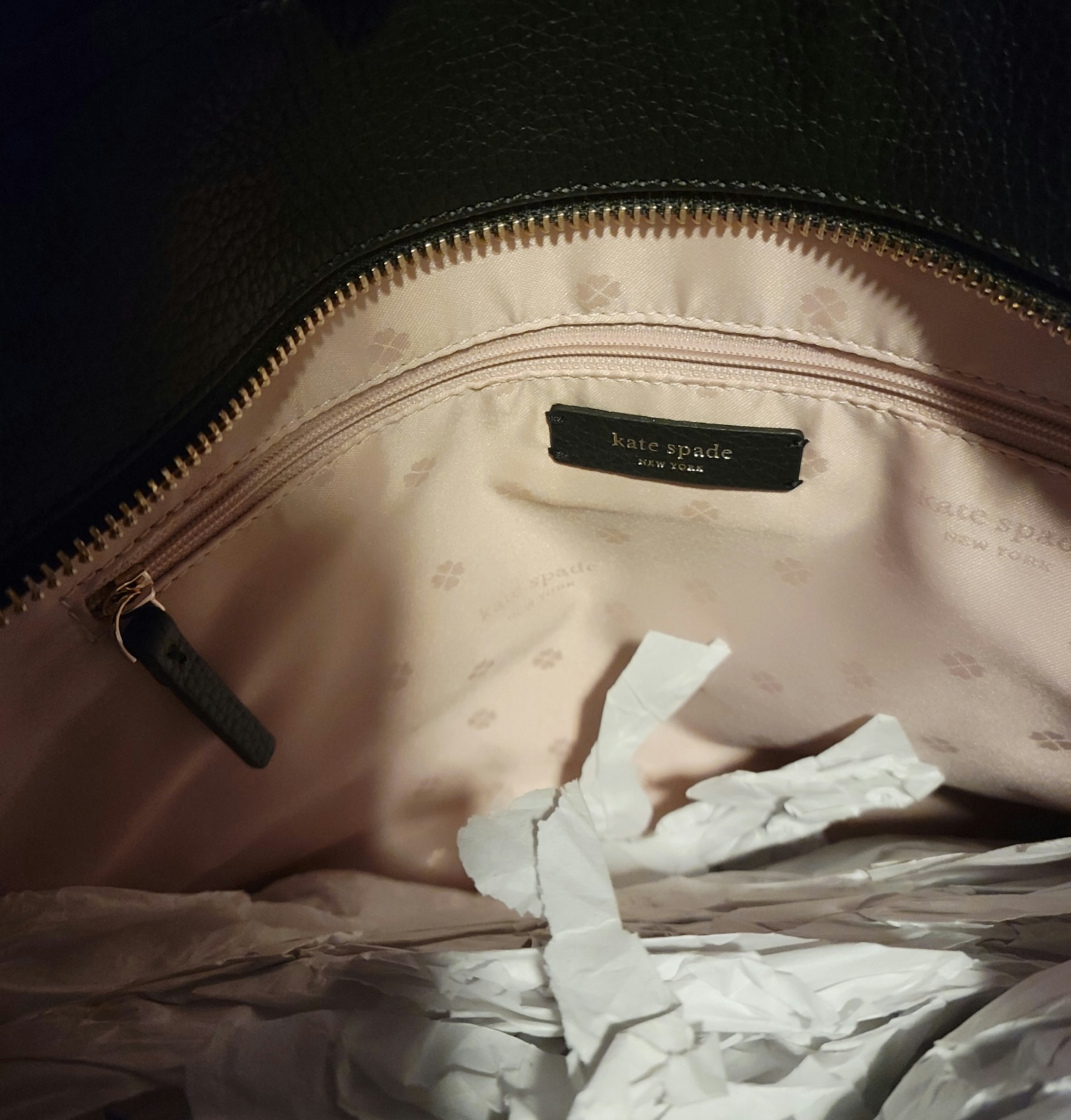 Gallery image 5 for Kate Spade Pebbled Leather Hayes Tote Bag