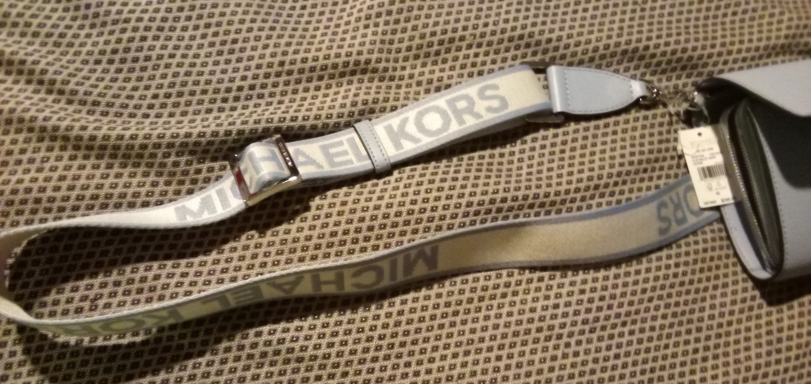 Gallery image 6 for Michael Kors Jet Set Crossbody Wallet w/Logo Strap