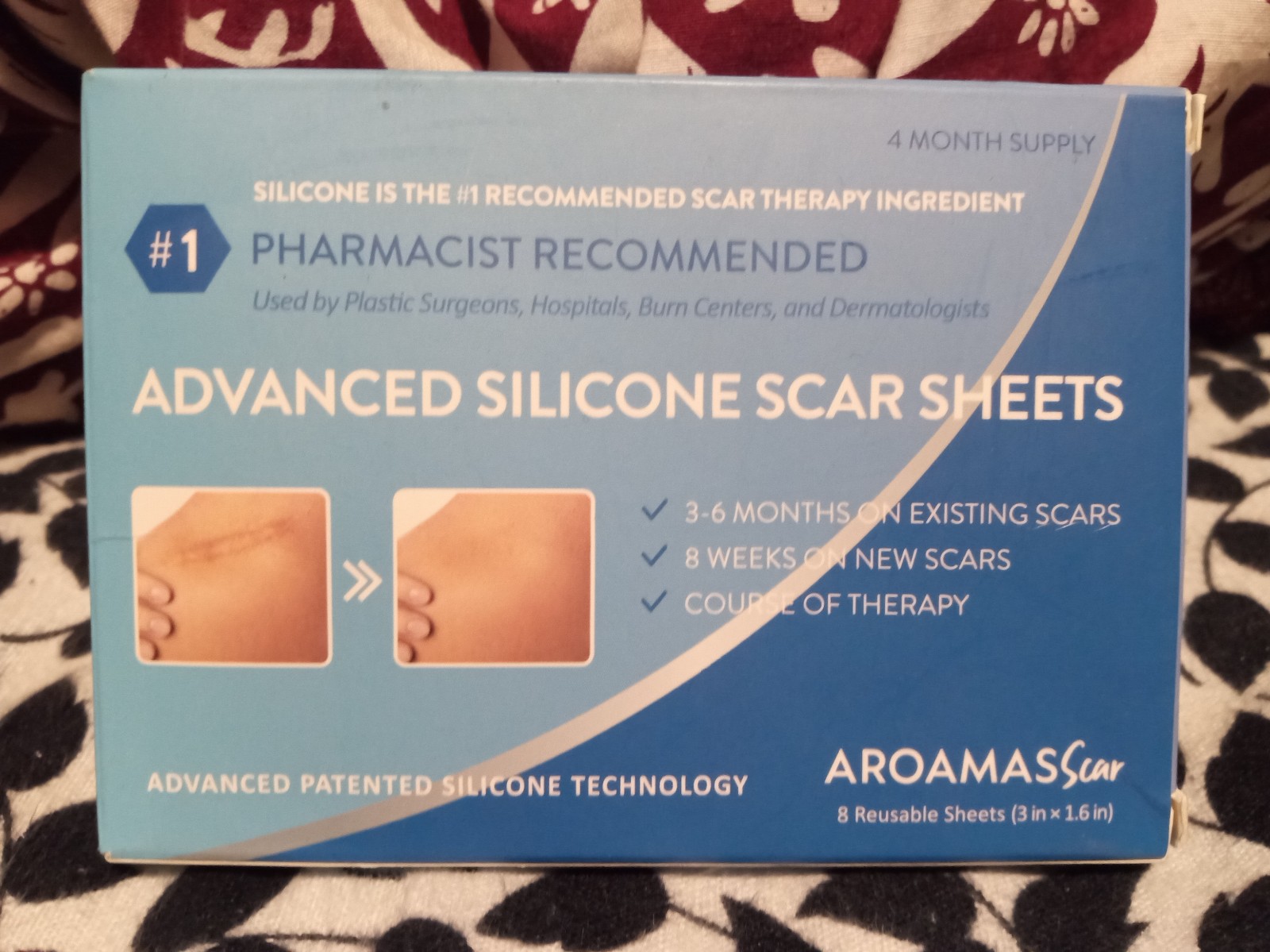 Aromas Scar Advanced Silicone Scar Sheets