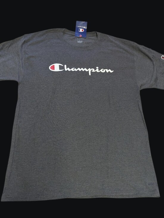 Champion Men's Logo T-Shirt, Large
