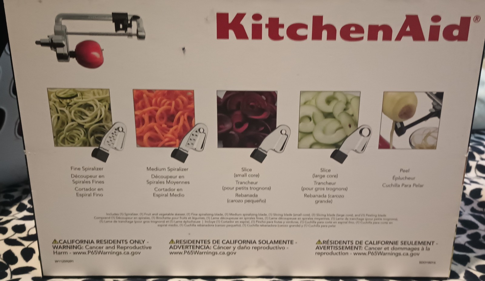 Gallery image 2 for KitchenAid Spiralizer Attachment