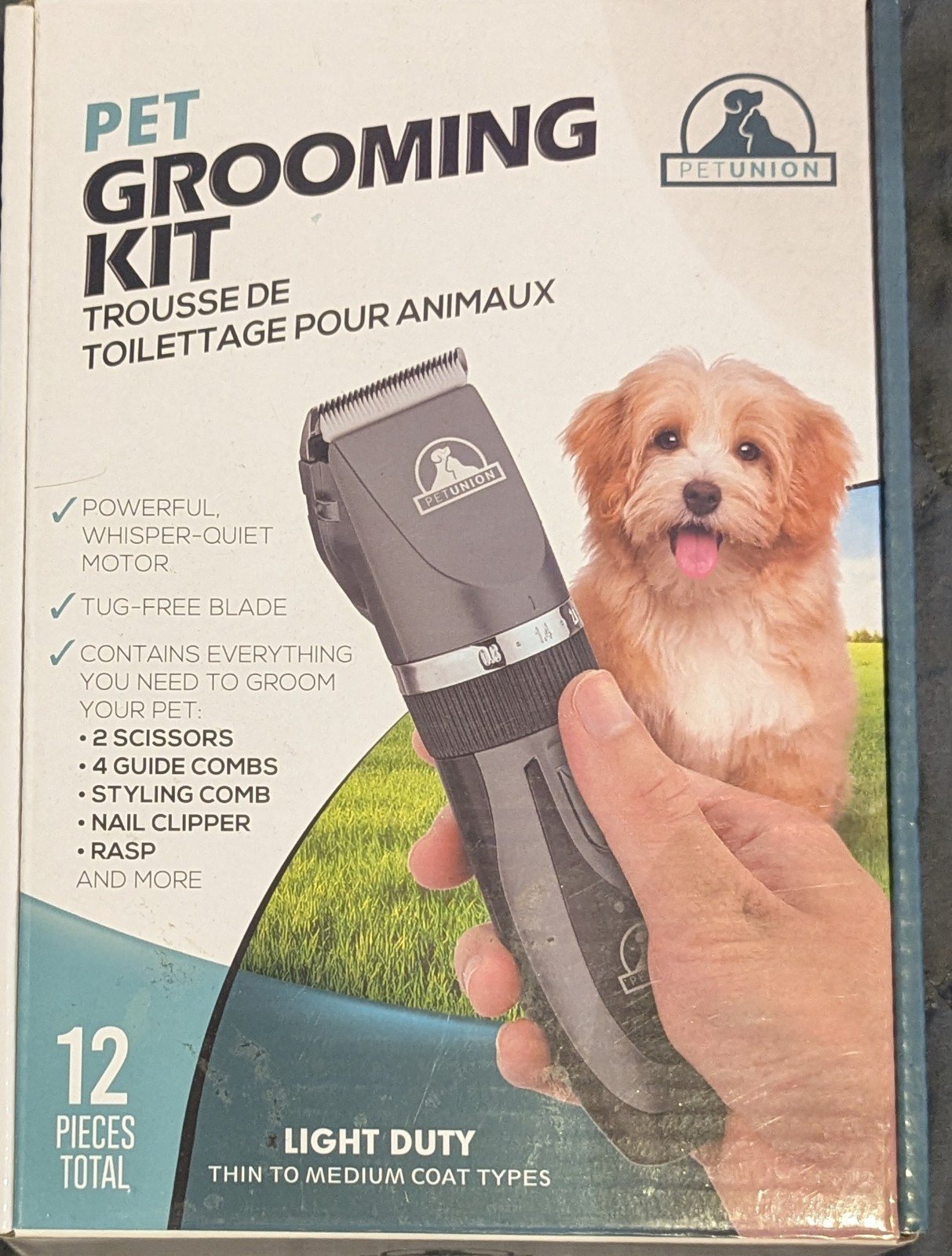 Pet Union 12-Piece Pet Grooming Kit