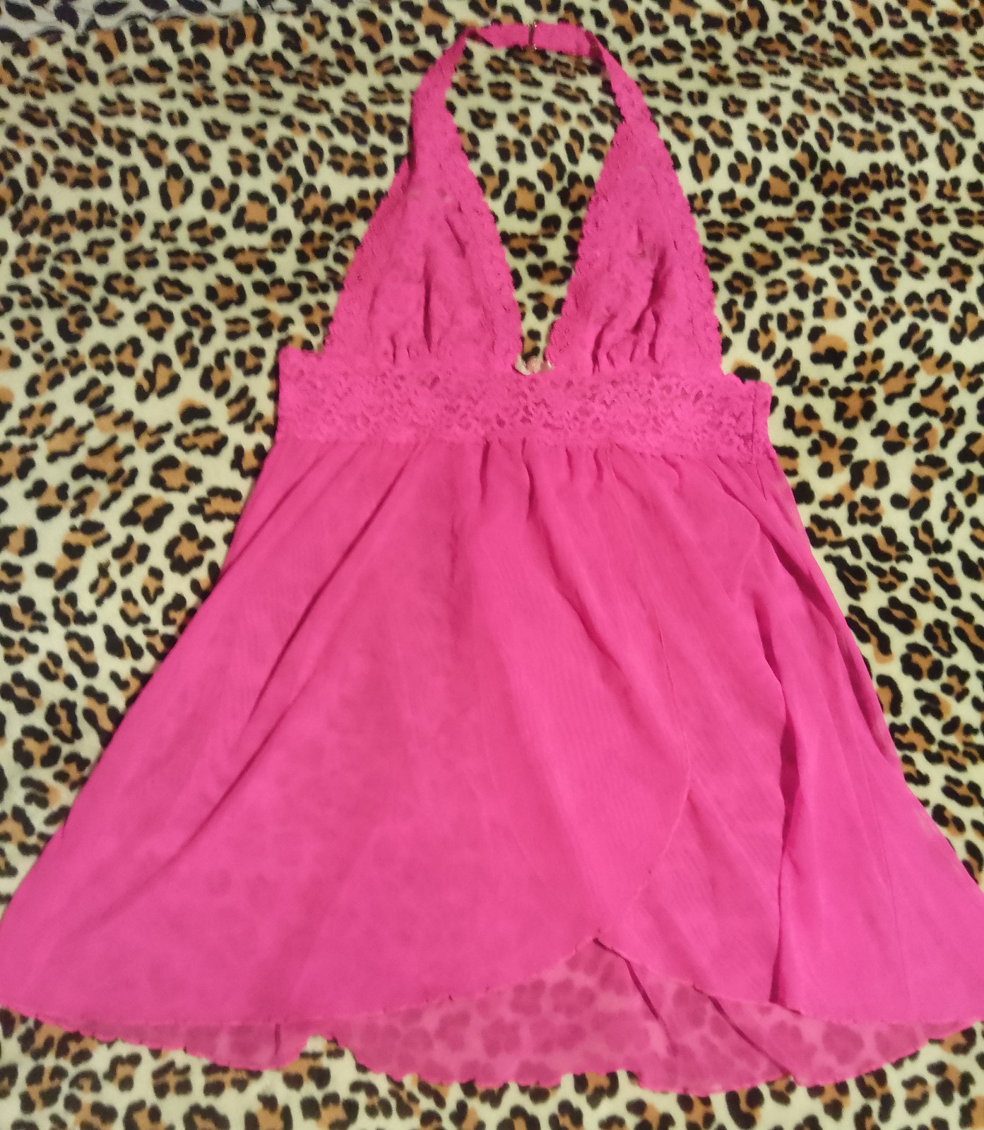 Gallery image 1 for Victoria's Secret The Lacie Short Nightie, XS