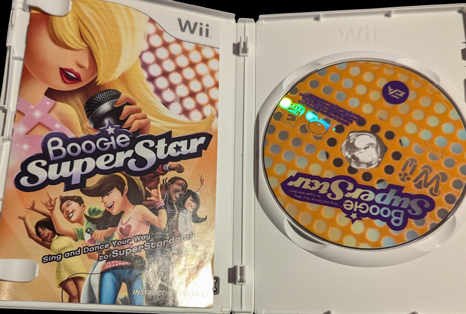 Gallery image 1 for Nintendo Wii Boogie SuperStar Video Game