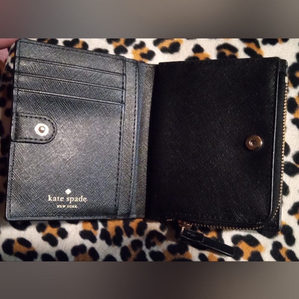 Gallery image 1 for Kate Spade Small Leather Wallet