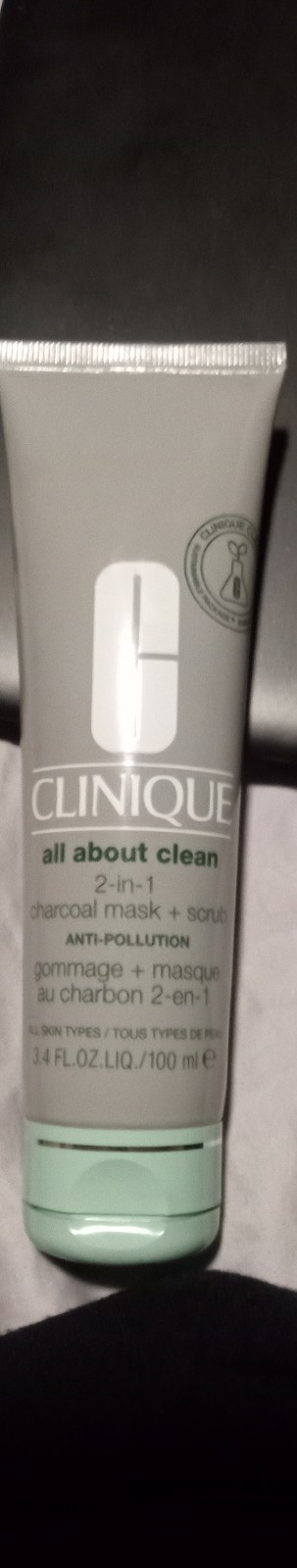 Clinique All About Clean 2-in-1 Charcoal Mask + Scrub