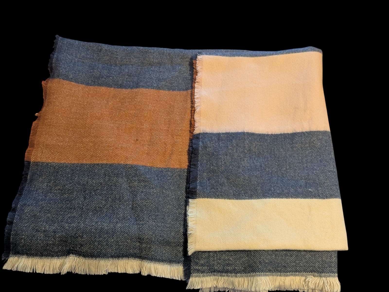 Gallery image 2 for Madewell Multi-Striped Wrap/Scarf