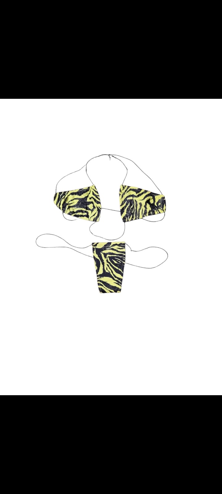 Elastic String Bikini, Size Small