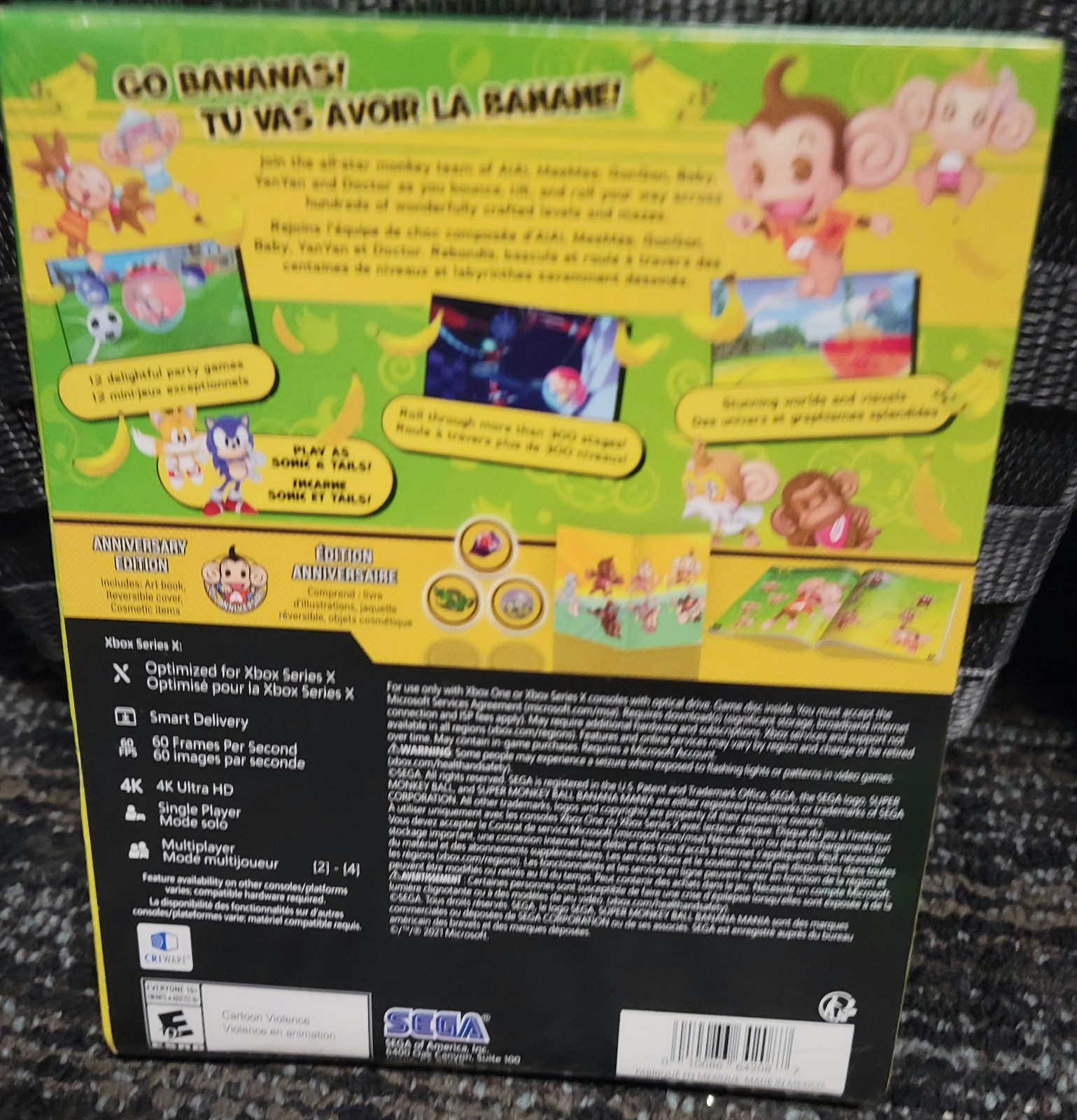Gallery image 1 for XBOX Series X/XBOXOne Super Monkey Ball Banana Mania