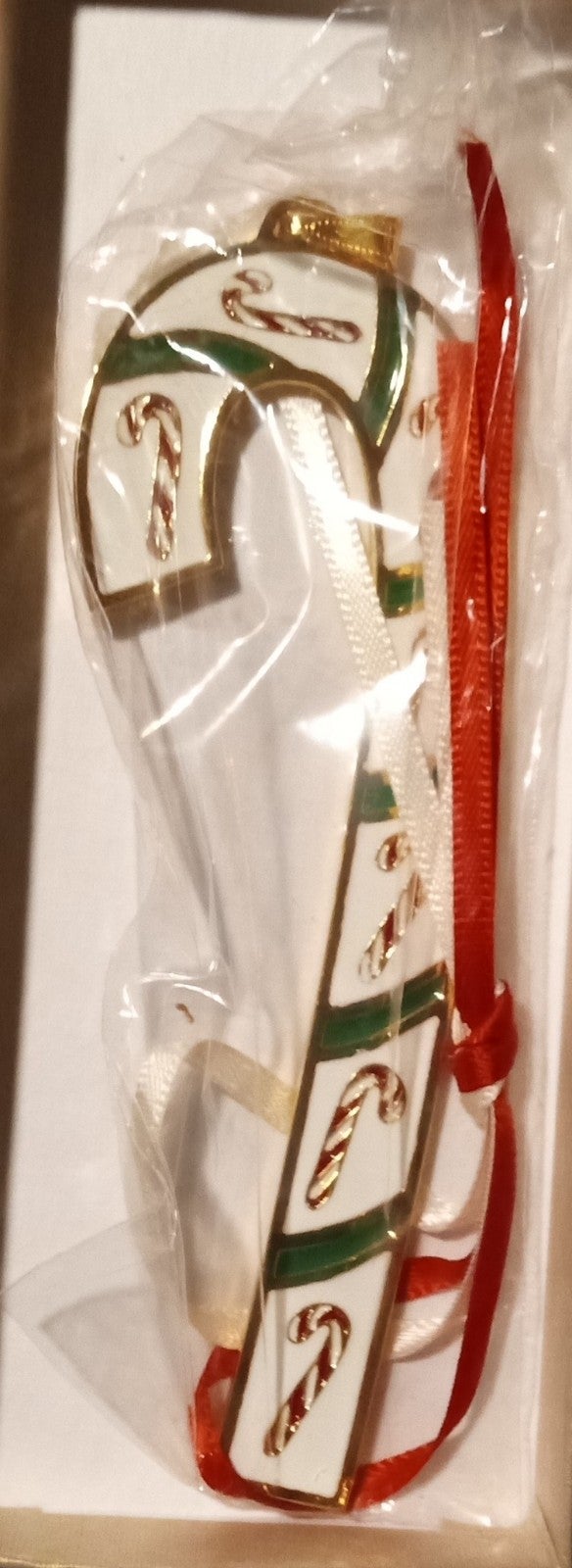 Gallery image 1 for Wallace Gold Plated Candy Holiday Ornament, 2021