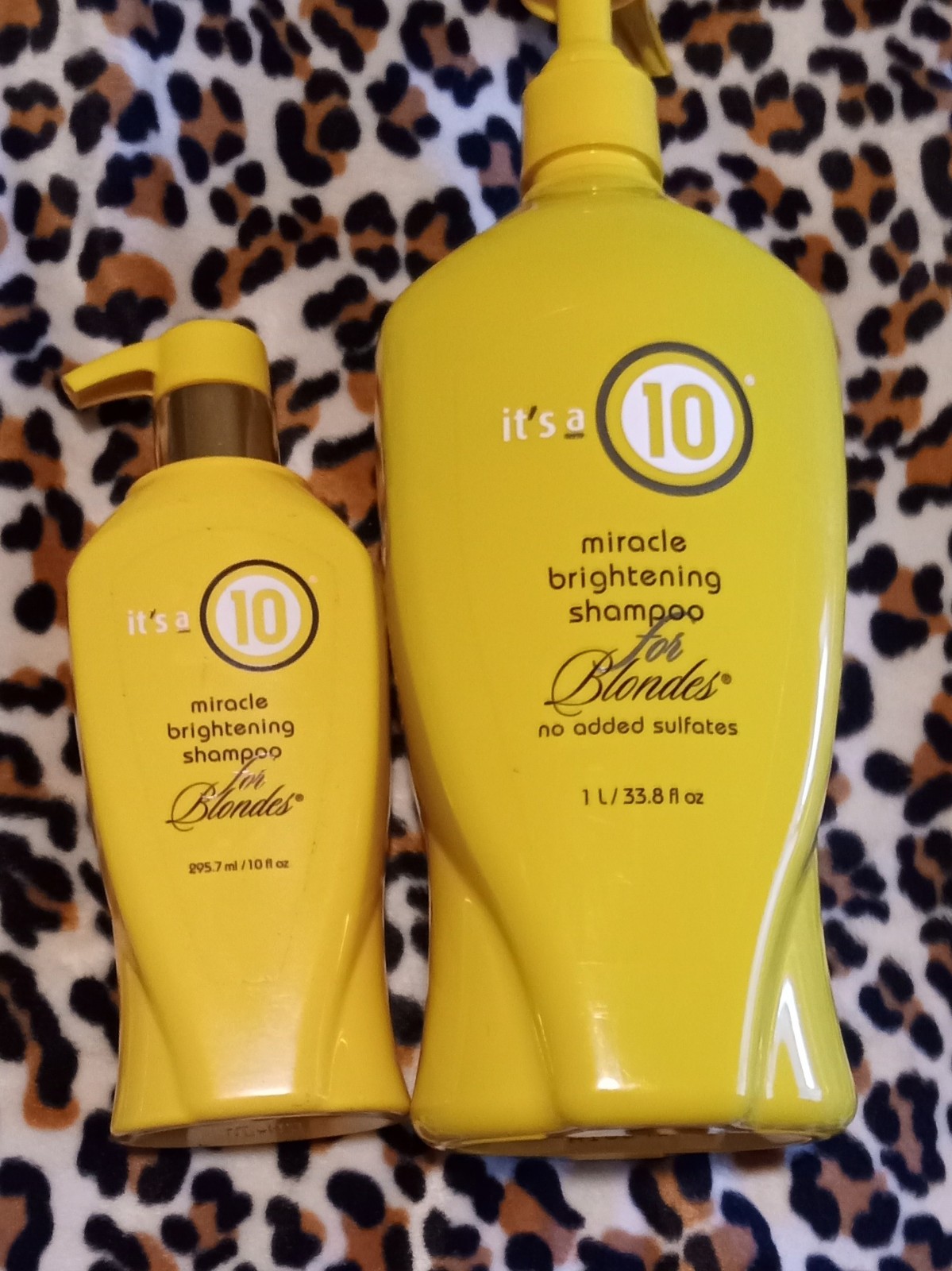 It's a 10 Miracle Brightening Shampoo for Blondes