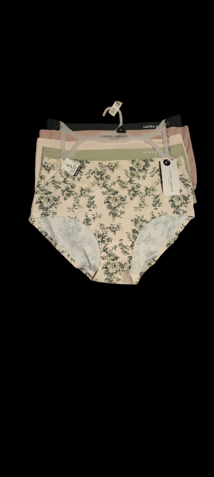 Gallery image 2 for Laura Ashley Bra & Panty Sets, 34B & Medium