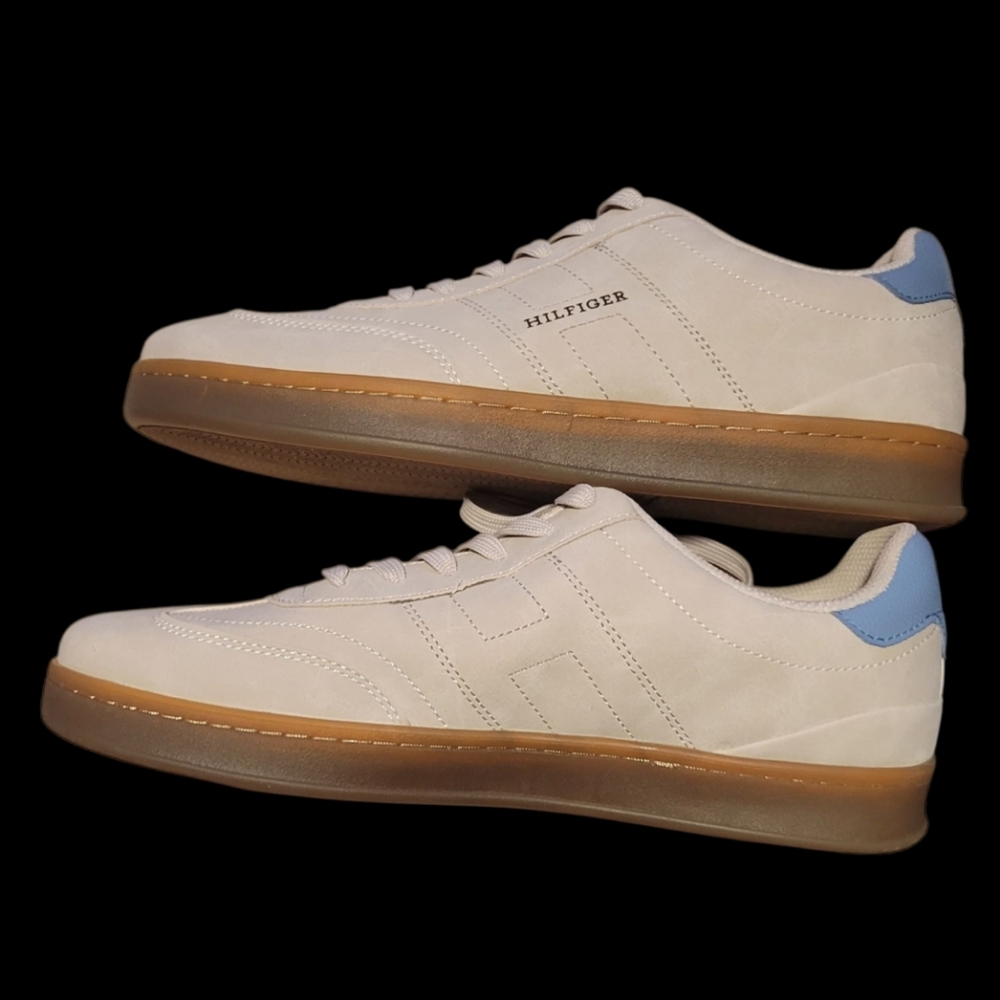 Gallery image 2 for Tommy Hilfiger Jolene T-Toe Lace-Up Sneakers