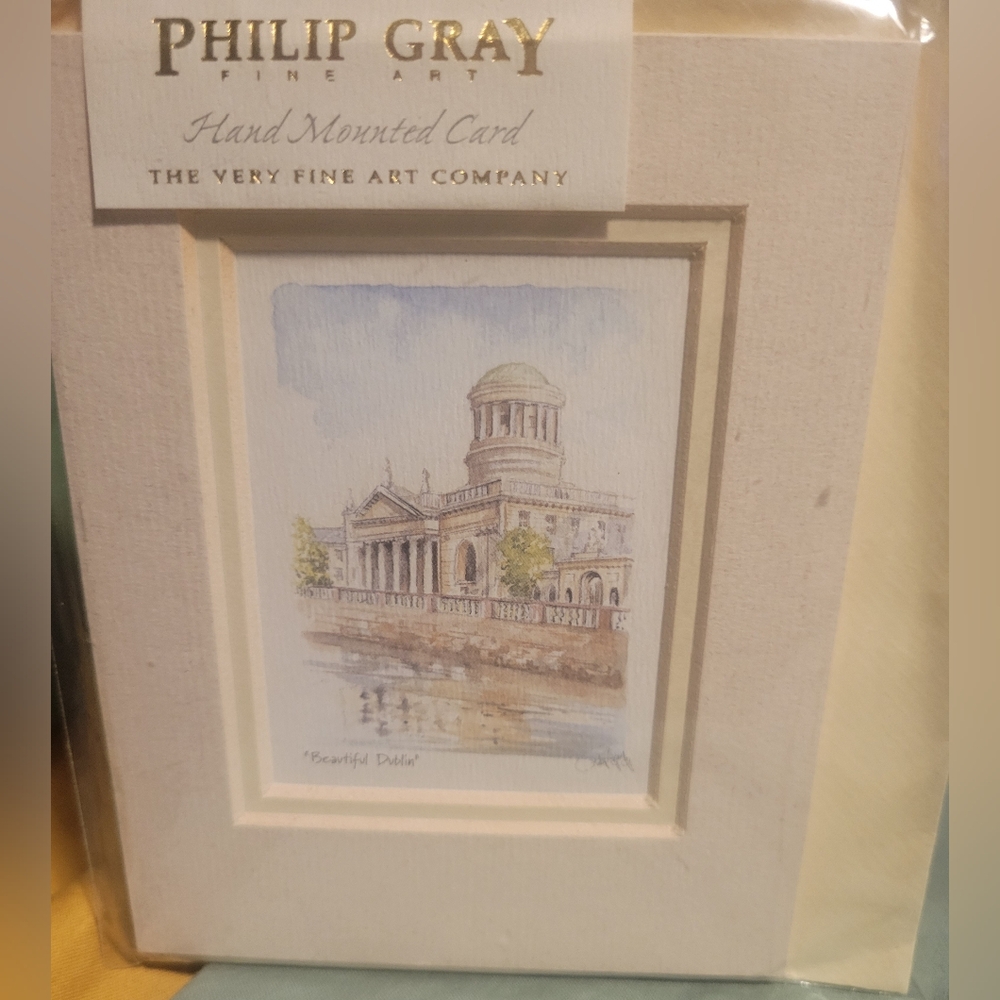 Gallery image 1 for Philip Gray Set of 4 Vintage FrameCards