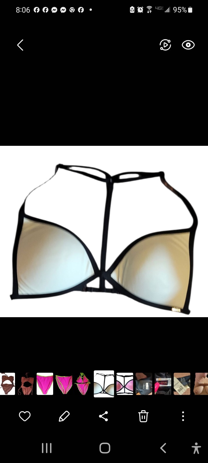 Victoria's Secret PINK ACTIVE Swimsuit Top