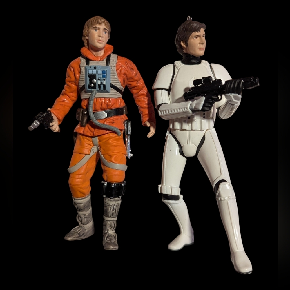 Gallery image 2 for Hallmark Star Wars Set of 2 Holiday Ornaments