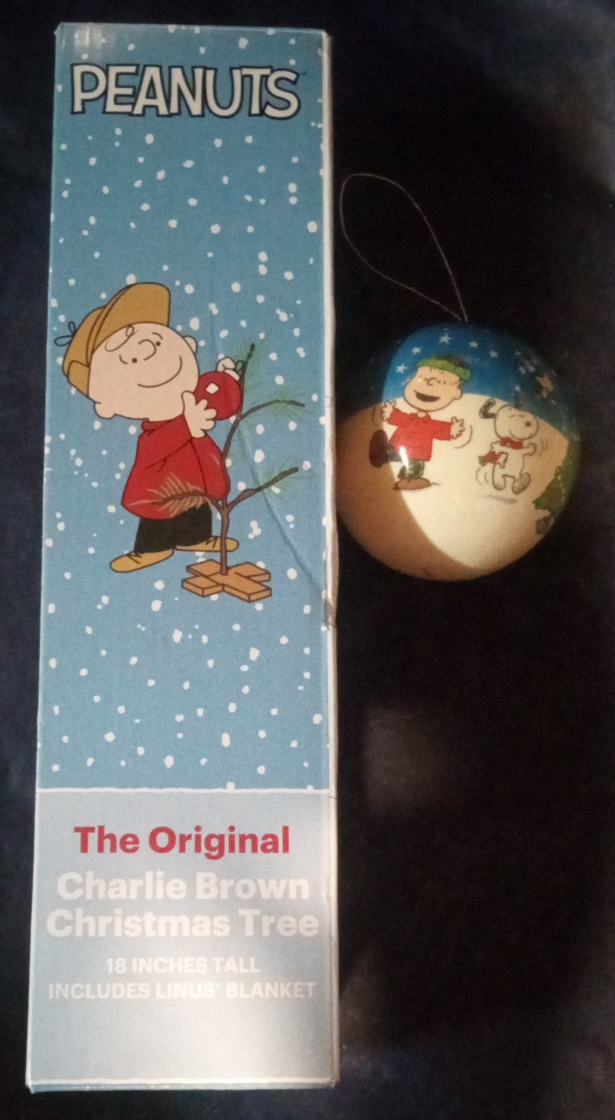 The Original Charlie Brown Christmas Tree & Ornament