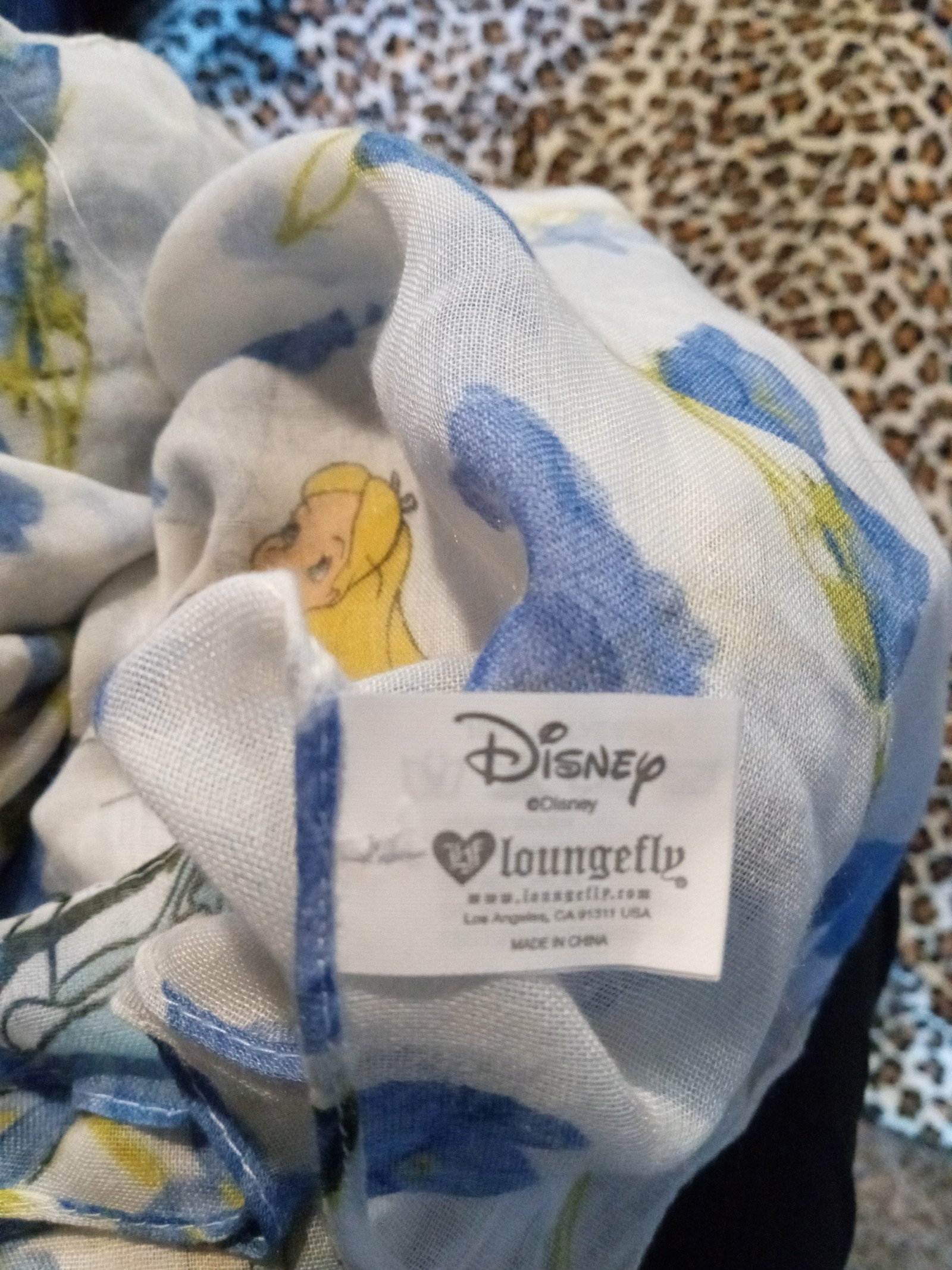 Gallery image 1 for Disney x Loungefly Alice in Wonderland Large Scarf