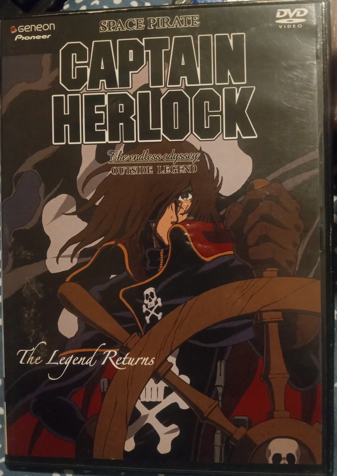 Space Pirate Vol. 1 Captain Herlock DVD