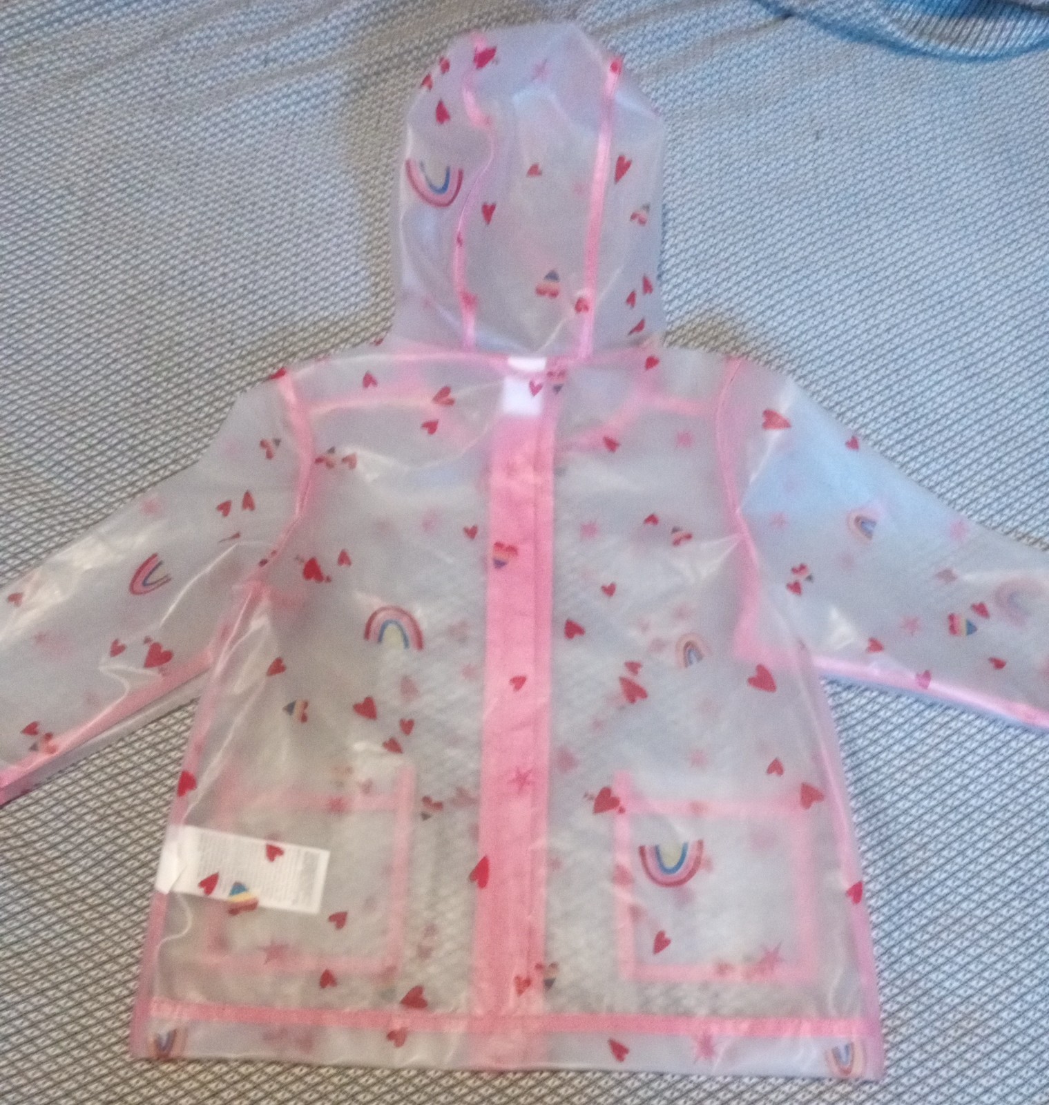 Gallery image 1 for Old Navy Girl's Rain Jacket, 12-18 Months