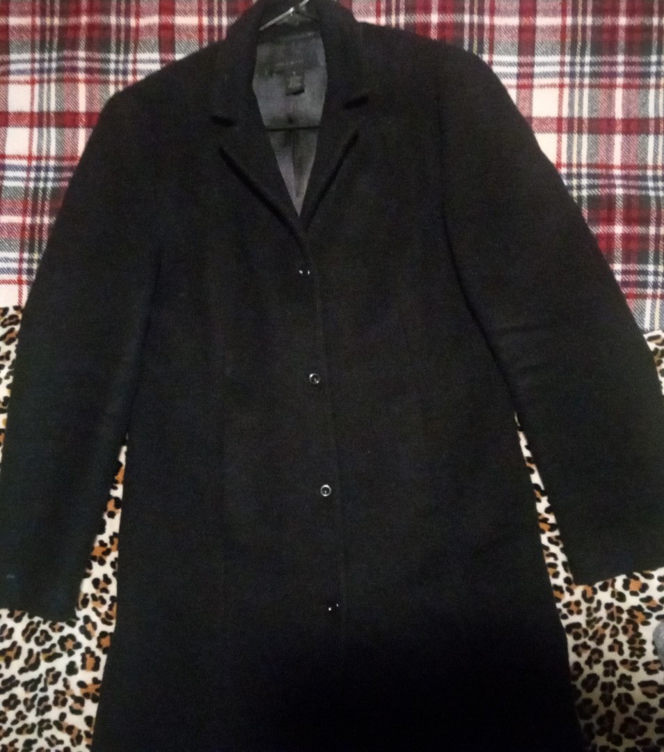Gallery image 3 for The Limited Wool Trenchcoat, Large