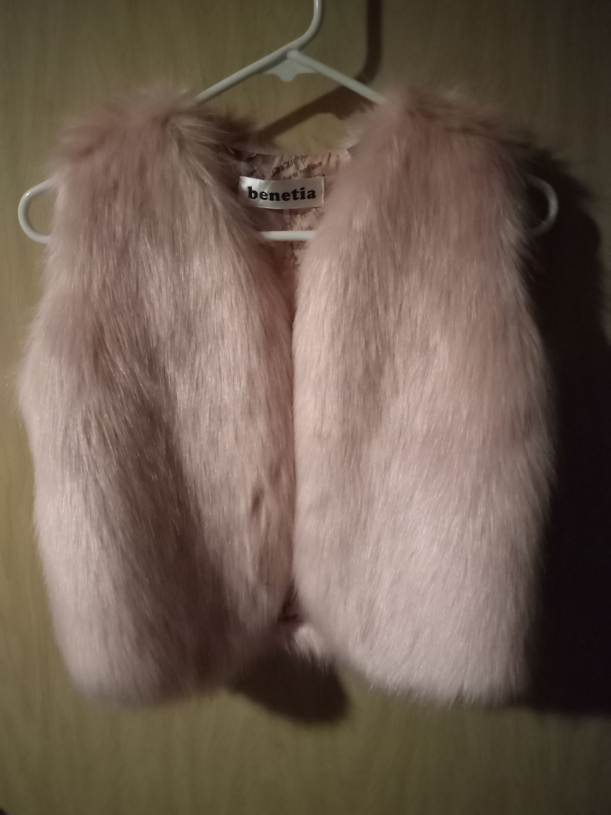 Faux Fur Vest, Girl's 10