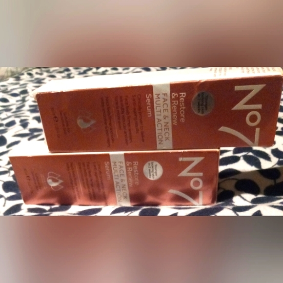 No 7 Face & Neck Multi Action Serum x2