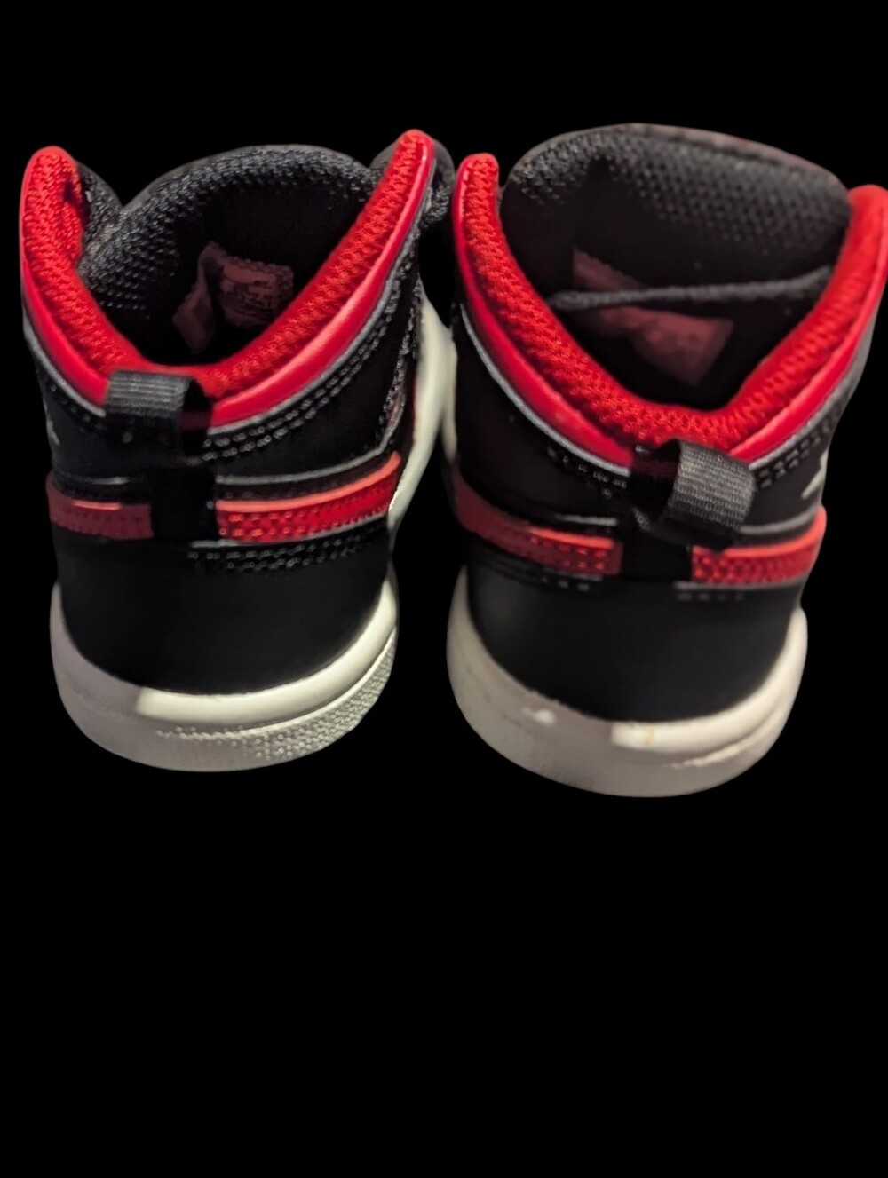 Gallery image 4 for Jordan 1 Mid Toddler Sneaker in Bred Twist