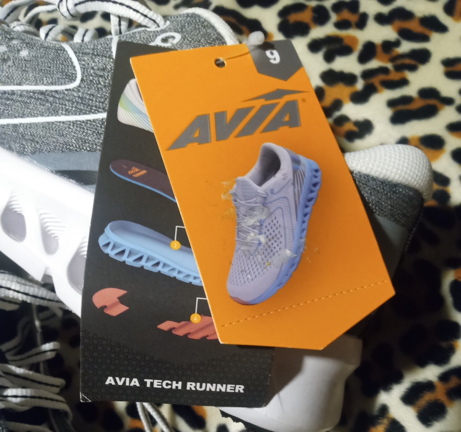 Gallery image 2 for AVIA Tech Runner Running Shoes, Women's 9