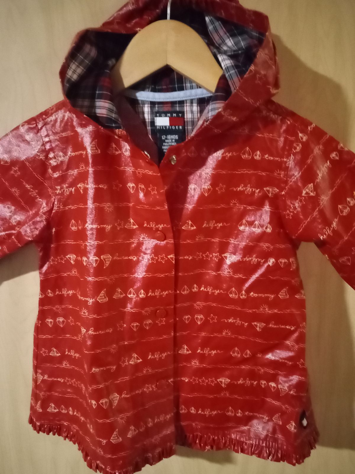 Rain jacket, 12-18 months