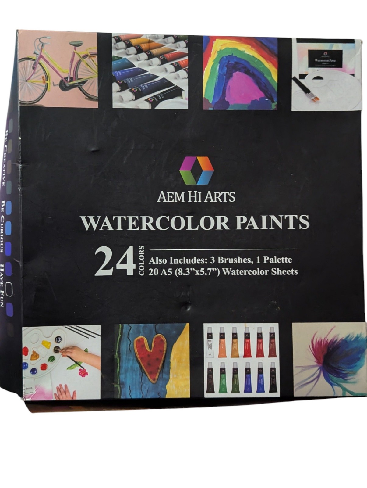 AEM HI ARTS 24 Watercolor Paints