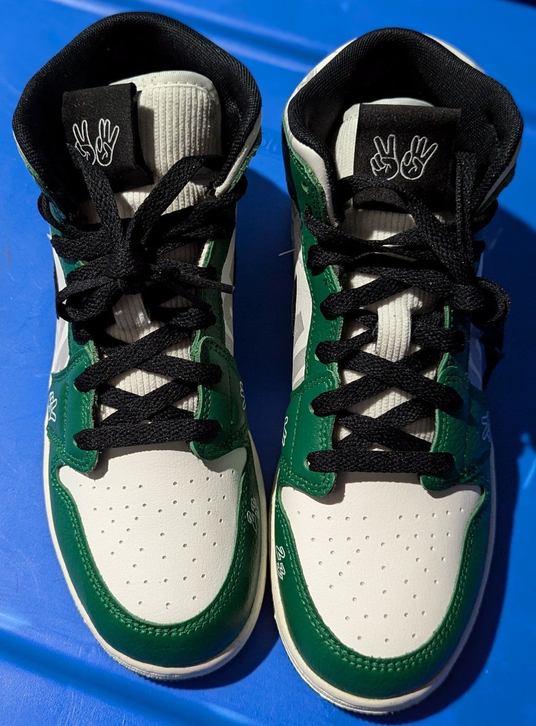 Gallery image 1 for Jordan 1 Mid SE Overbranded Youth Sneakers