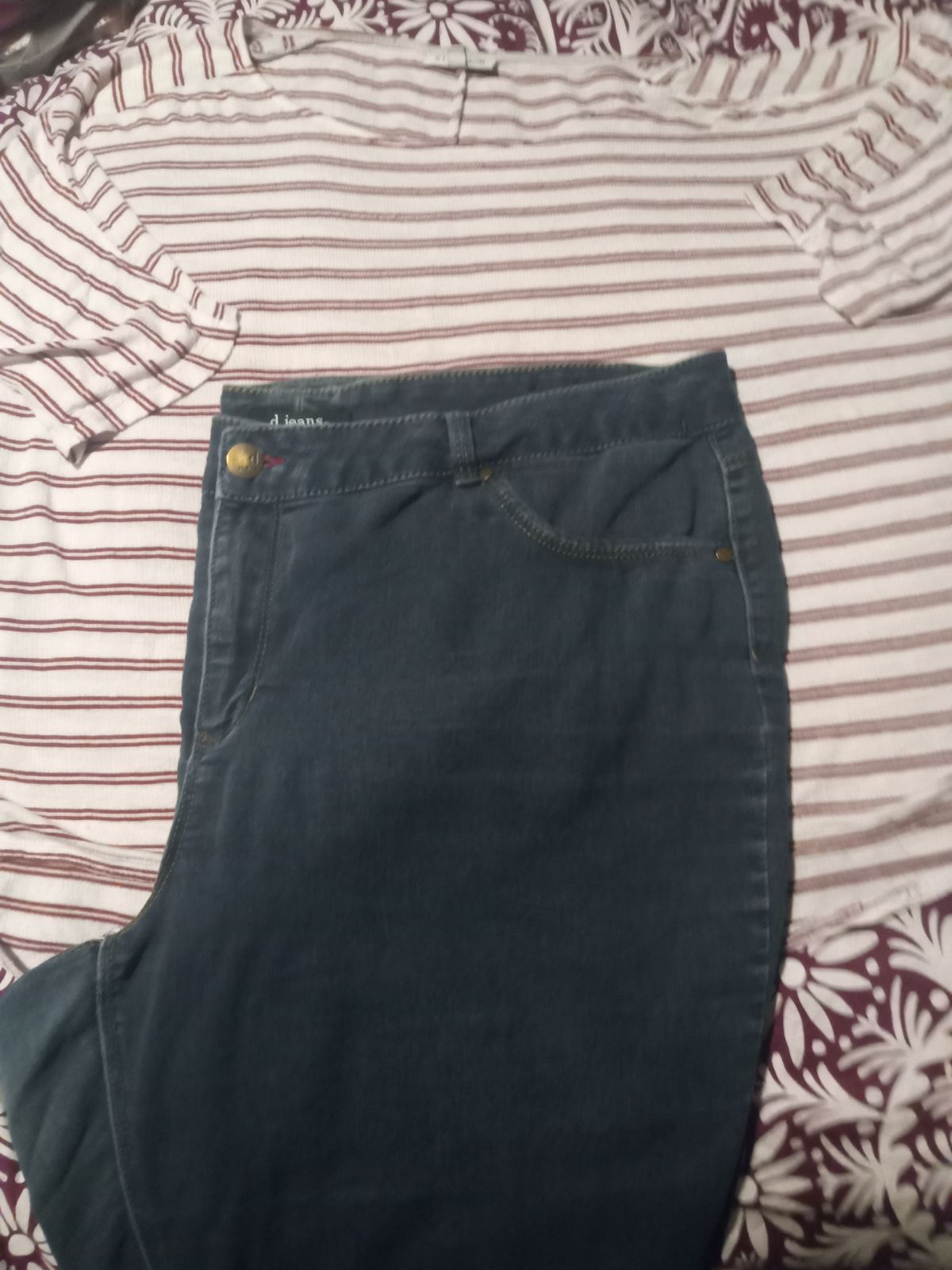 Jeans + T-shirt, Women's 3X