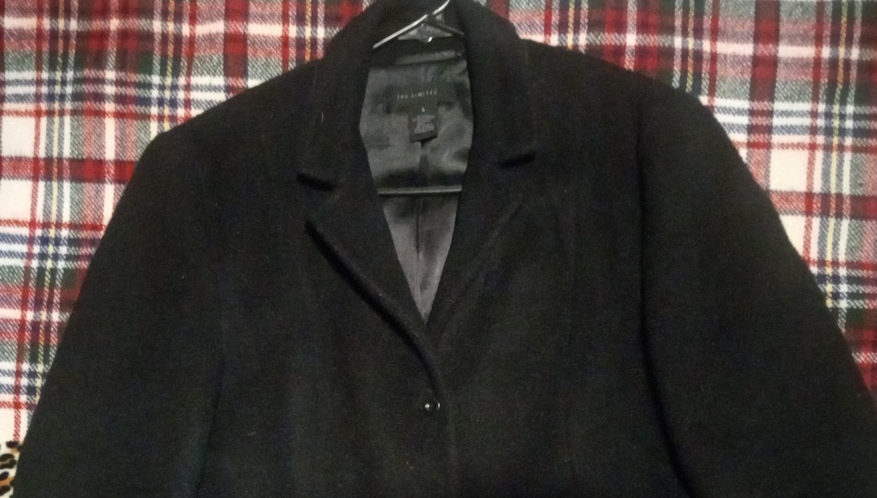 Gallery image 1 for The Limited Wool Trenchcoat, Large