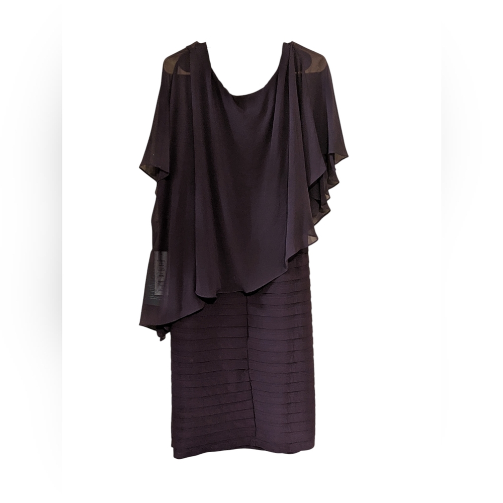 Gallery image 3 for Scarlett Asymmetrical Plus Size Dress