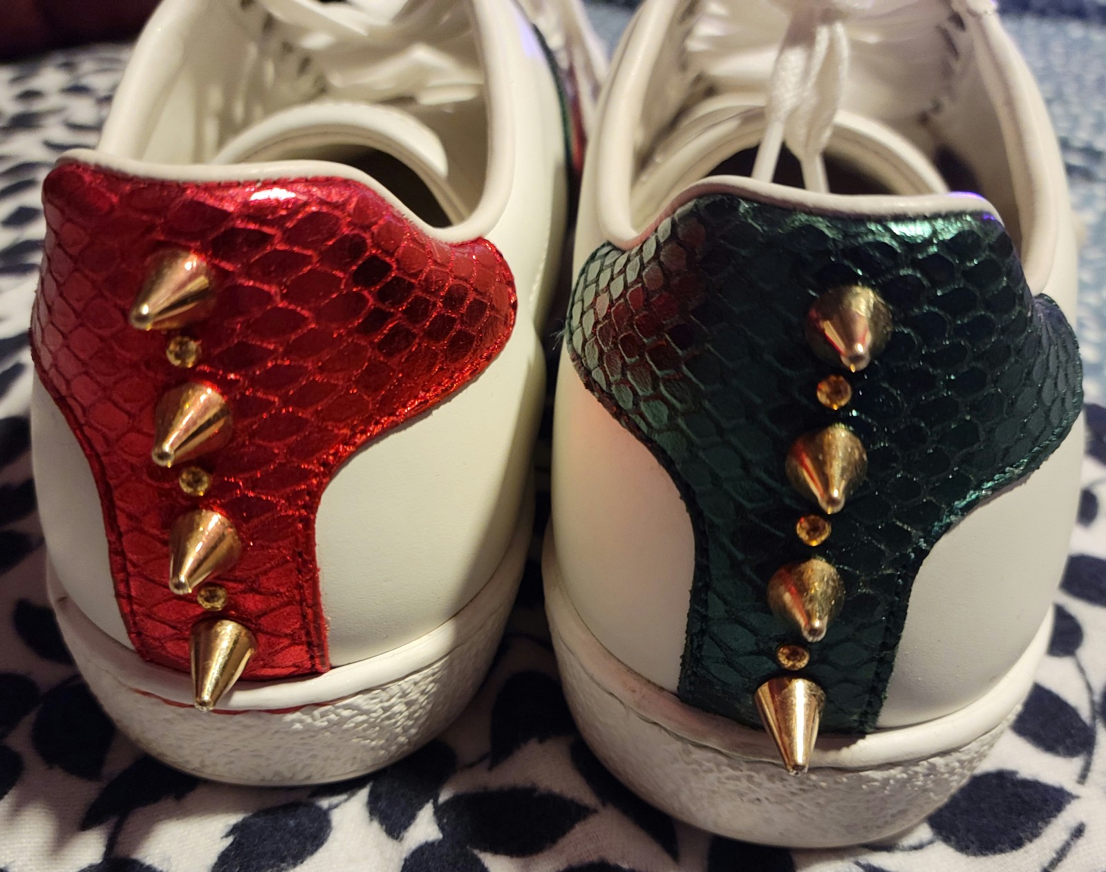 Gallery image 5 for Gucci Ace Studded Leather Sneaker