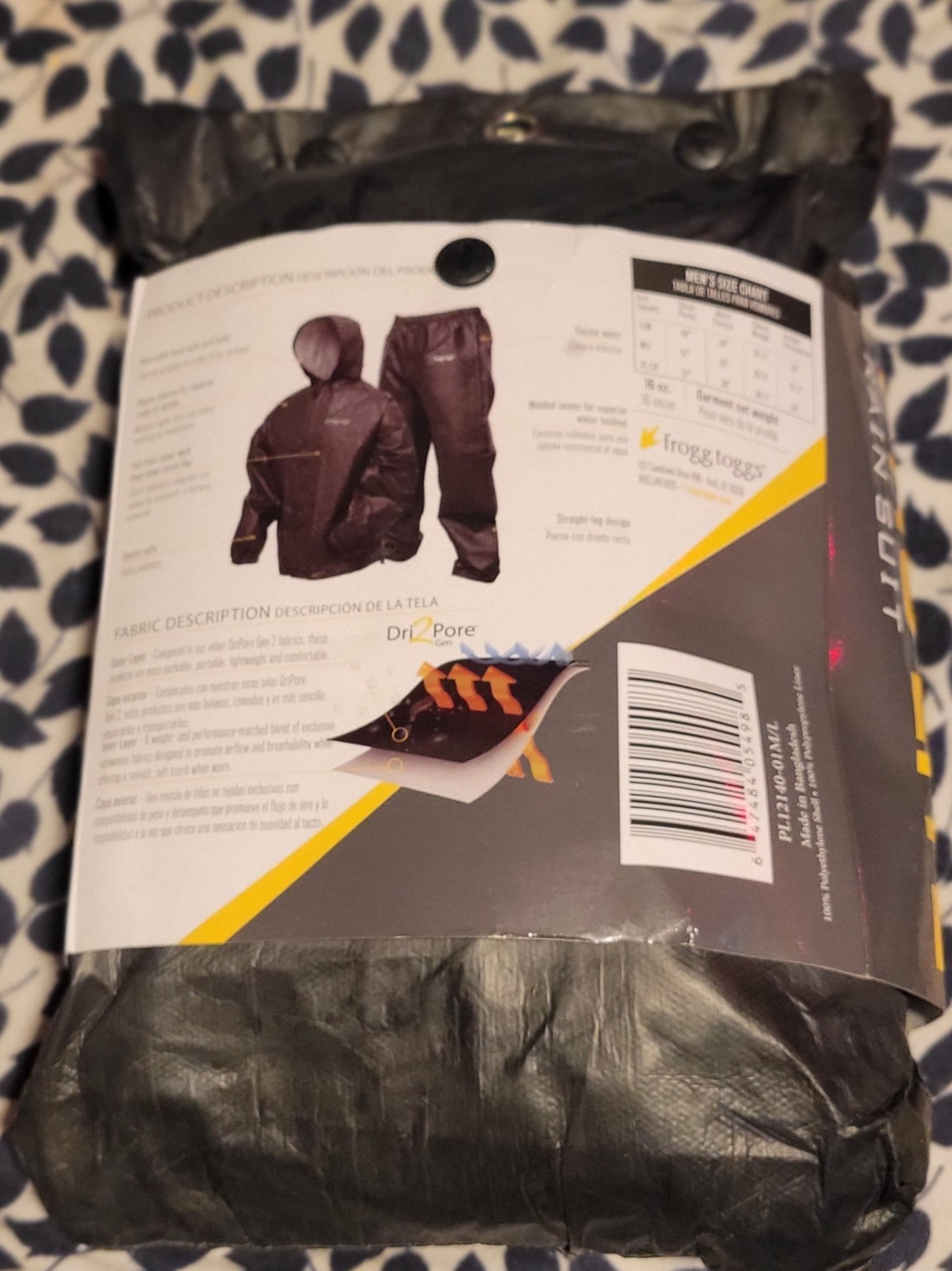 Gallery image 1 for frogg toggs Pro Lite Rain Suit, Med/Large