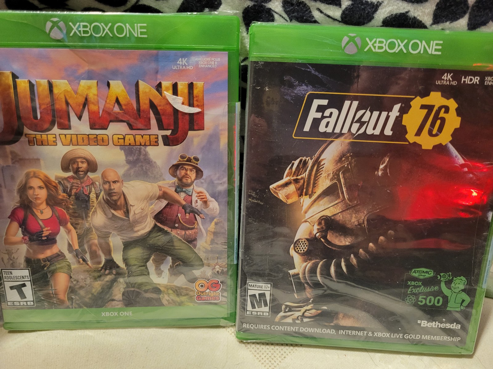 Xbox One Set of 2 Video Games