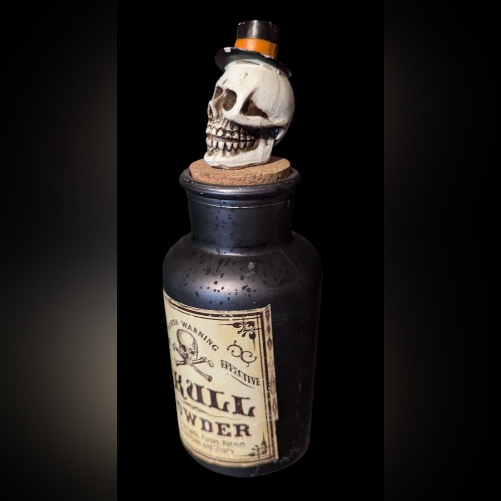 Gallery image 2 for Halloween Decor Set of 2 Magic Bottles