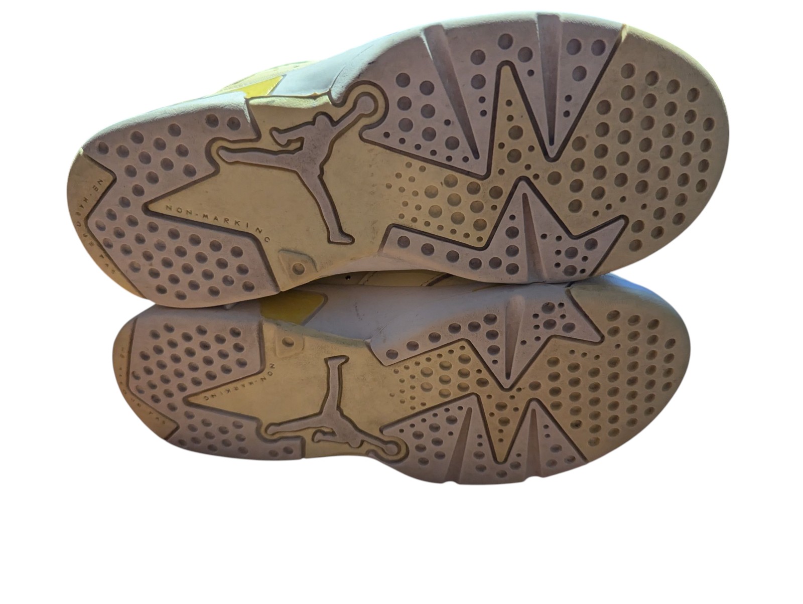 Gallery image 4 for Jordan 6 Retro Dynamic Yellow Floral Sneakers