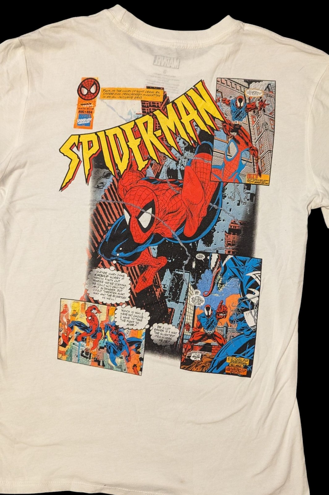 Gallery image 1 for Marvel Spider-Man Men's T-Shirt, Small
