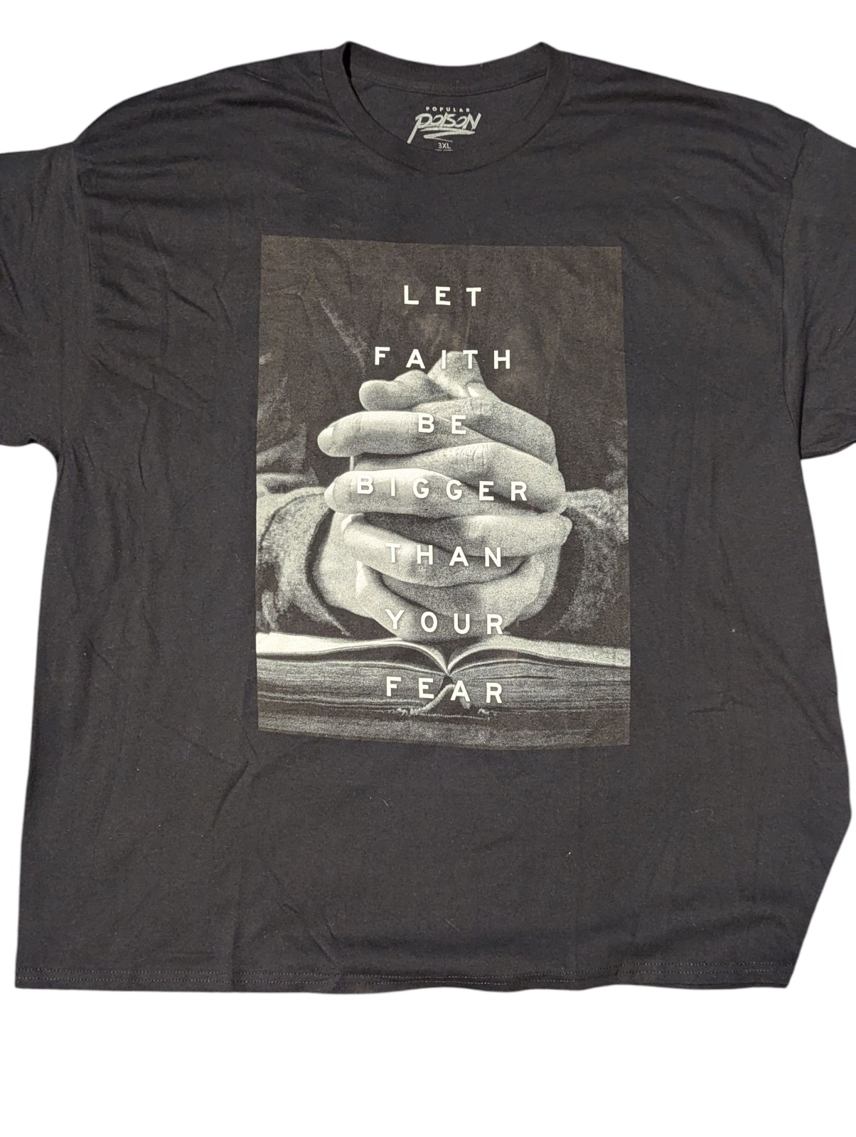 Popular Poison Plus Size Men's T-Shirt, 3XL